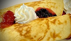 Crêpes aux fruits
